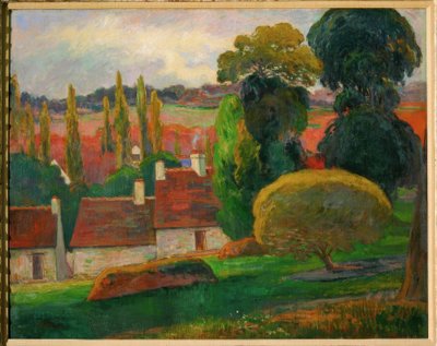 Egy farm Bretagne-ban alkotó: Paul Gauguin