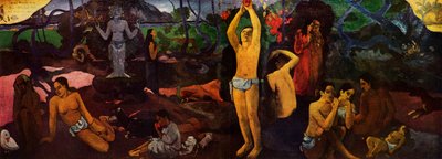 Honnan jövünk - mik vagyunk - hová megyünk, 1936 alkotó: Paul Gauguin