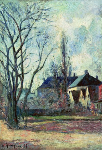 Téli táj Koppenhágában, 1885 alkotó: Paul Gauguin