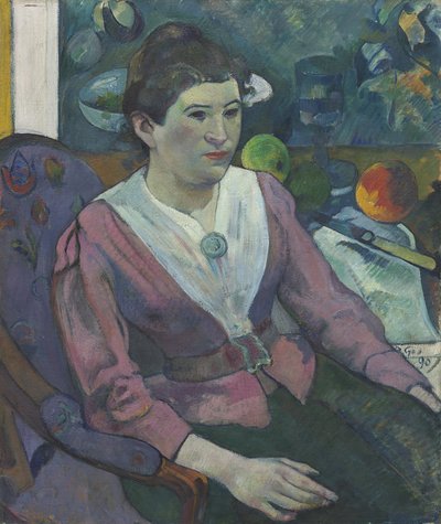 Cézanne: Nő egy csendélet előtt alkotó: Paul Gauguin