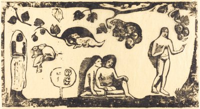 Nők, állatok és lombozat alkotó: Paul Gauguin