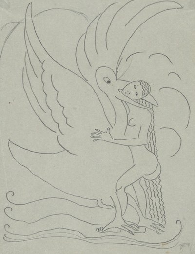 Léda és a hattyú alkotó: Paul Gaulois