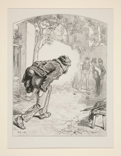 A golyók alkotó: Paul Gavarni