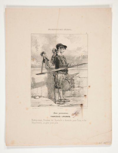 Engedéllyel/ Francesco Lipurato alkotó: Paul Gavarni