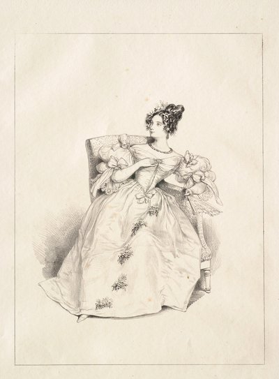 Báli ruha (Robe de bal) alkotó: Paul Gavarni