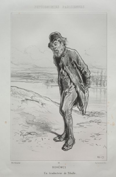 Bohémek alkotó: Paul Gavarni