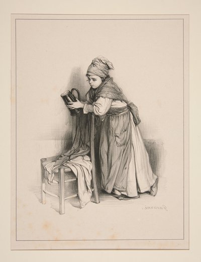 Claudine alkotó: Paul Gavarni