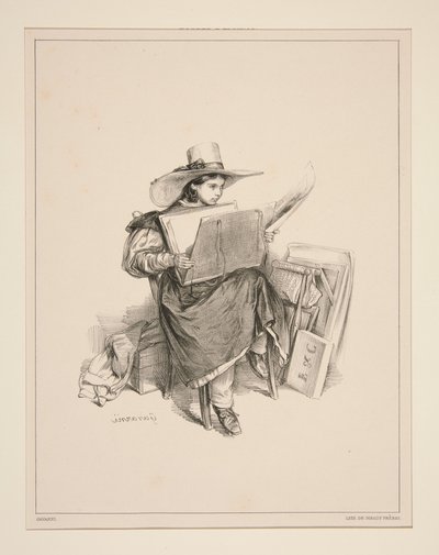 Clotilde alkotó: Paul Gavarni