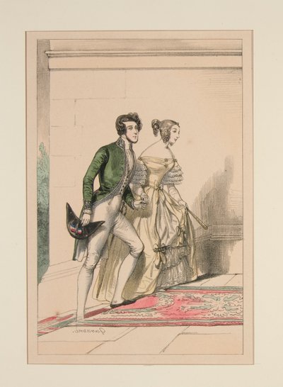 1837. UTÁRI KELLEM, alkotó: Paul Gavarni
