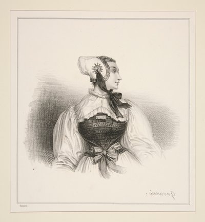 CRACOVIENNE alkotó: Paul Gavarni