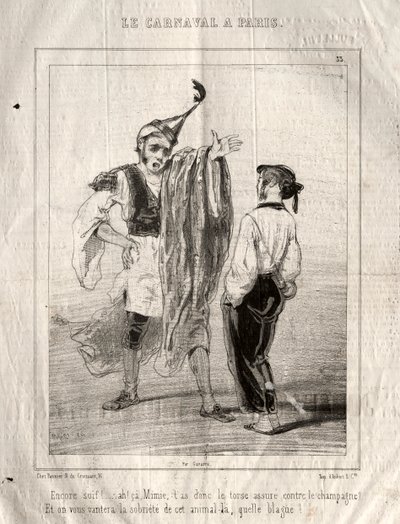 Karnevál alkotó: Paul Gavarni