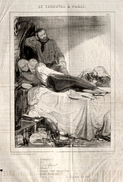 Karnevál alkotó: Paul Gavarni
