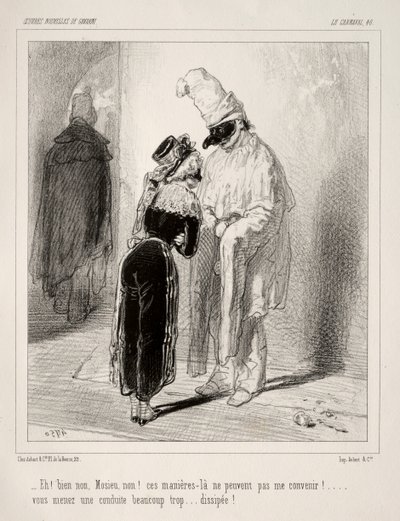 Karnevál alkotó: Paul Gavarni