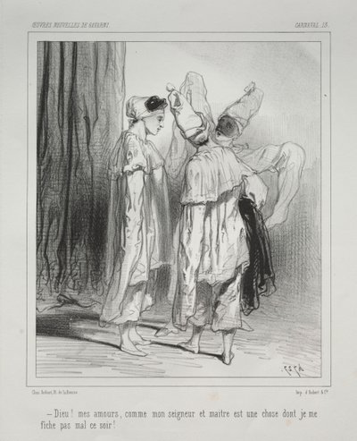 Karnevál. alkotó: Paul Gavarni