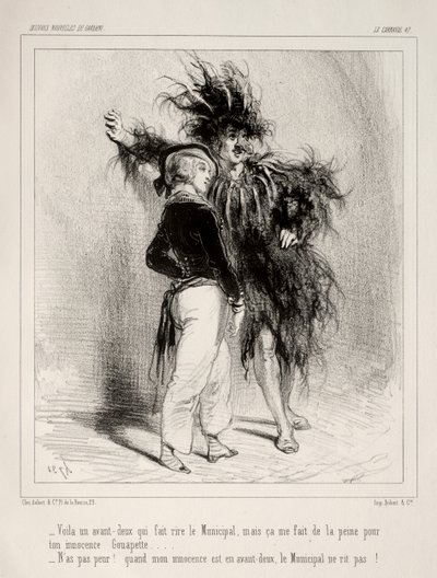 Karnevál. alkotó: Paul Gavarni