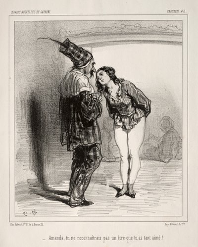 Karnevál. alkotó: Paul Gavarni