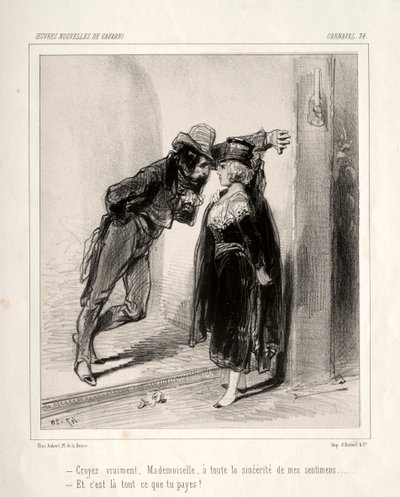 Karnevál. alkotó: Paul Gavarni