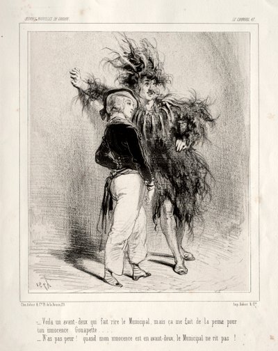 Karnevál. alkotó: Paul Gavarni