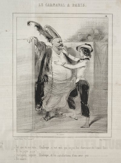 Karnevál, 1841-1843. alkotó: Paul Gavarni