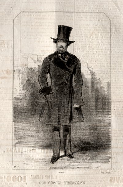 Emberi jelmezek alkotó: Paul Gavarni
