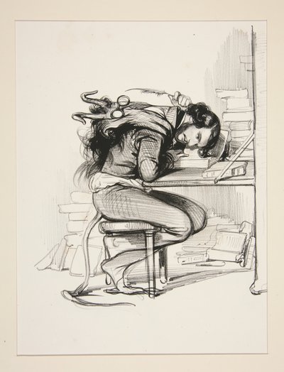 Emile Forgues, Old-Nick alkotó: Paul Gavarni