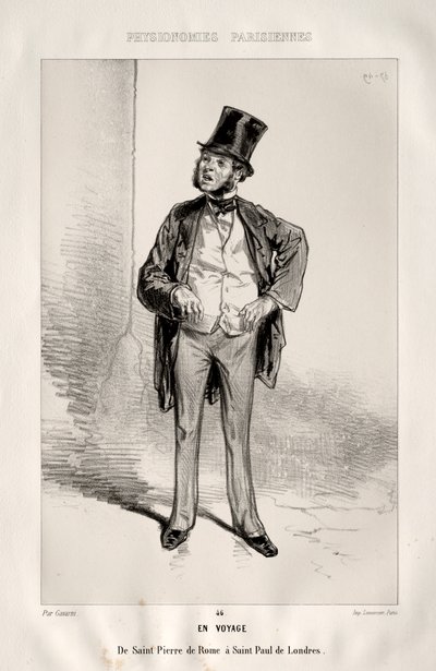 Utazó alkotó: Paul Gavarni