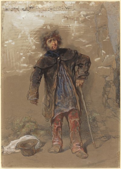 Angol koldus alkotó: Paul Gavarni