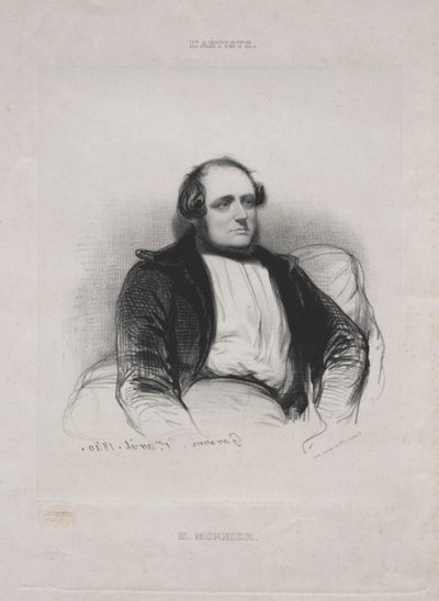 Henry (Bonaventure) Monnier alkotó: Paul Gavarni