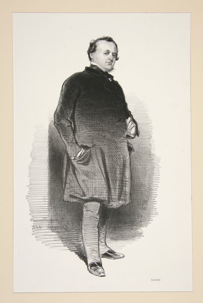 Henry Monnier alkotó: Paul Gavarni