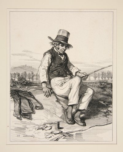 Jérôme Sauvage (Père Belenfant néven ismert)... alkotó: Paul Gavarni