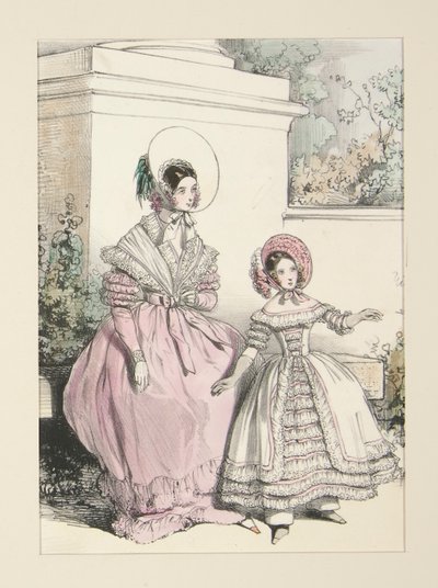 1838. JÚLIUS. Szurati sifon ruha. alkotó: Paul Gavarni