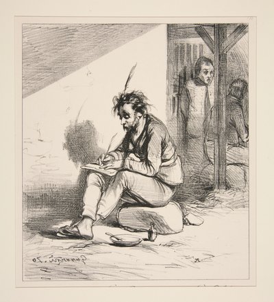 Én, az alulírott, Batignolles királya, Clichy hercege, ... alkotó: Paul Gavarni
