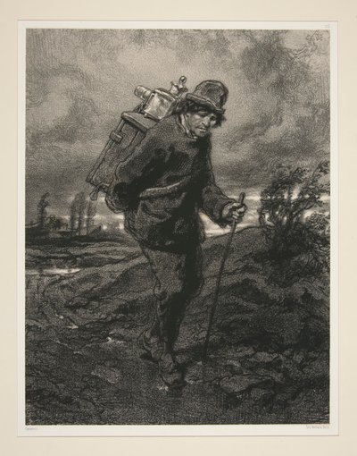 A VARÁZSLÁMPÁS. alkotó: Paul Gavarni