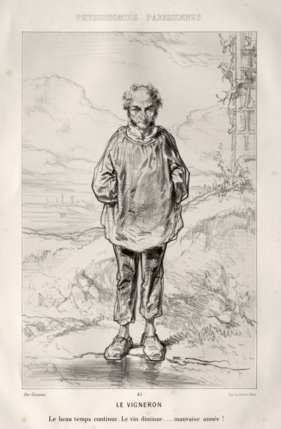 A borász. alkotó: Paul Gavarni
