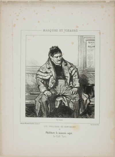 Az érzelem rokkantjai: Philibert, a mihaszna alkotó: Paul Gavarni
