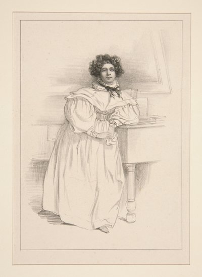 Mme. Abrantes hercegné alkotó: Paul Gavarni
