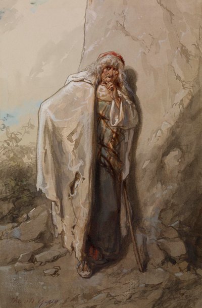 Öreg cigány alkotó: Paul Gavarni