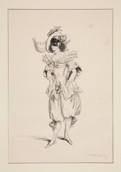 PIERROT. alkotó: Paul Gavarni