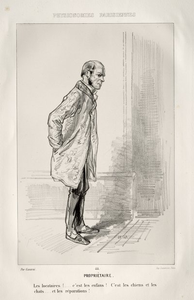 Tulajdonos alkotó: Paul Gavarni