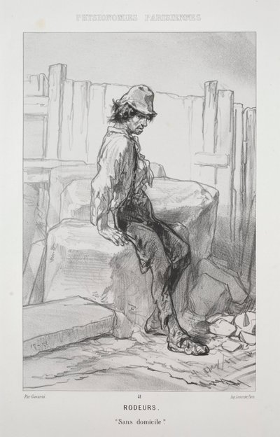 Rodeurs alkotó: Paul Gavarni