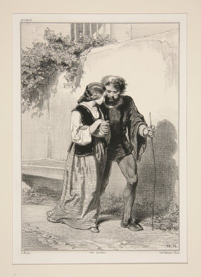 Rose de Tannebourg. alkotó: Paul Gavarni