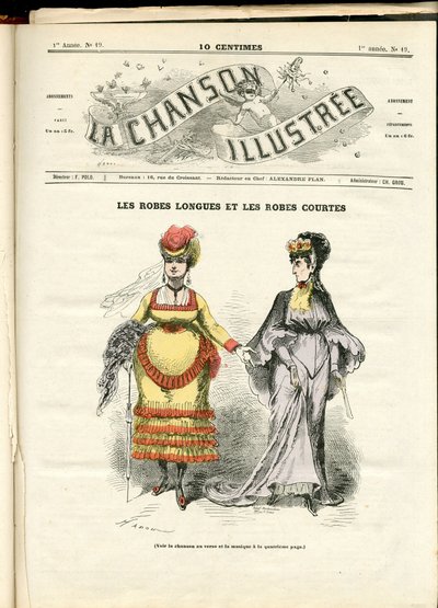 La Chanson illustree (magazin), 19. szám alkotó: Paul Hadol