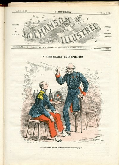 La Chanson illustree (magazin), 21. szám alkotó: Paul Hadol