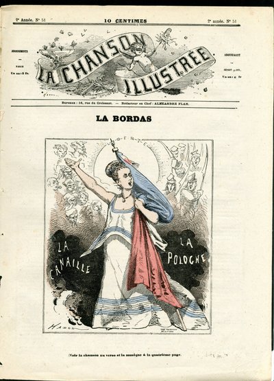 La Chanson illustree (magazin), 51. szám alkotó: Paul Hadol
