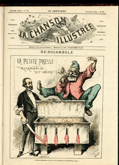 La Chanson illustree (magazin), 59. szám alkotó: Paul Hadol