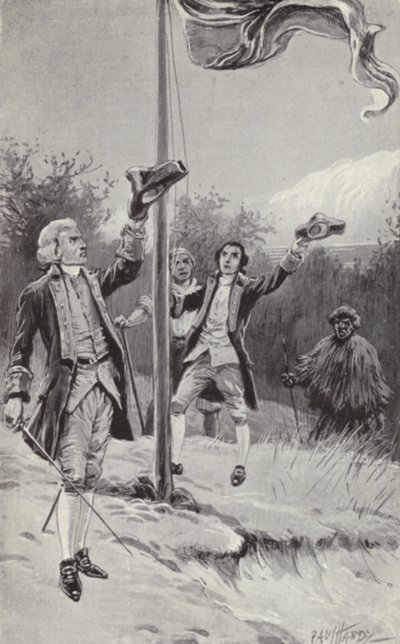 Cook kapitány elnevezte Charlotte királynő hangját (litho) alkotó: Paul Hardy