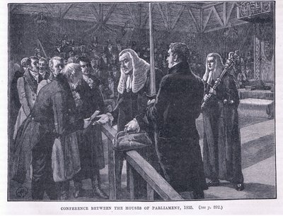Konferencia a Parlament házai között i.sz. 1835 alkotó: Paul Hardy