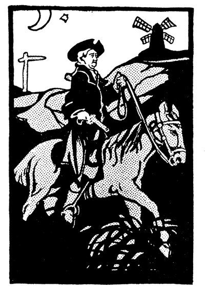 Highwayman (metszet) alkotó: Paul Hardy