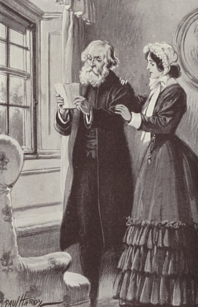 Illusztráció a Barchester Towershez, Anthony Trollope alkotó: Paul Hardy
