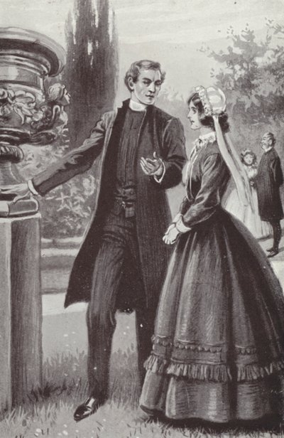 Illusztráció a Barchester Towershez, Anthony Trollope alkotó: Paul Hardy